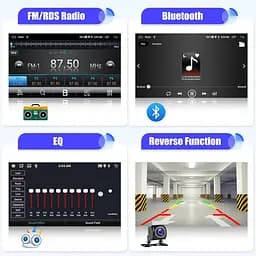 Автомобільне радіо для BMW 3er E90 E91 E92 E93 2005-2011 з CarPlay&Android Auto&Mirrolink, 9-дюймовий - мініатюра 7