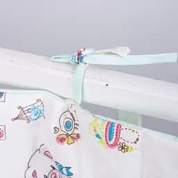 Борт в ліжечко MirSon Kids Time 18-0005 Kind Bear захисний білий - мініатюра 5