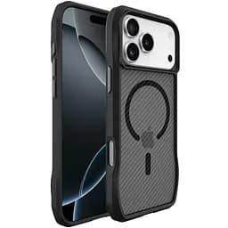 Чохол Epik TPU Space Octagon with MagSafe для Apple iPhone 17 Pro Max 6.9" Carbon Black