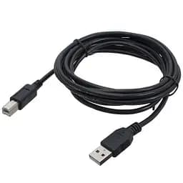 Кабель USB 2.0 AM – USB BM, 3 м, черный, Patron (PN-AMBM-30)