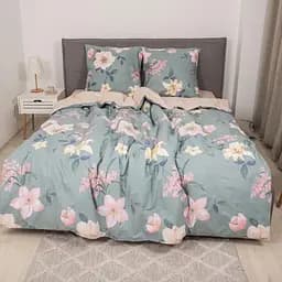 Комплект постільної білизни Viluta двоспальний ранфорс 22213 100% бавовна