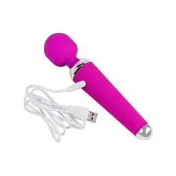 Вібратор "Чарівна паличка" USB  - Фіолетовий 