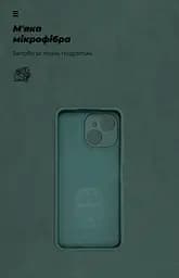 Чехол ArmorStandart ICON для Tecno Spark 40C 4G Camera cover Dark Green (ARM87941) - мініатюра 4