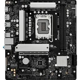 Материнская плата AsRock B860M-X (1851/B860, 2xDDR5, PCIex16, HDMI/DP, 4xSATA, 2xM.2, 2.5Glan, 7.1ch, mATX)