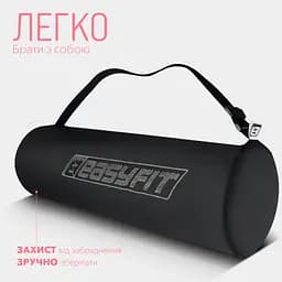 Килимок для йоги та фітнесу TPE+TC 6 мм двошаровий рожевий-св. EasyFit fit0025096 - мініатюра 6