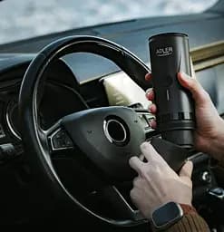 Портативна кавоварка Adler AD 4400 акумулятор 7500 мАг тиск 20 бар живлення від USB для мелених зерен та капсул Nespresso - мініатюра 9