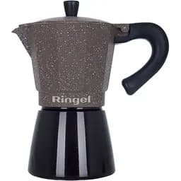 Гейзерна кавоварка Ringel Supremo 300 мл чорна (RG-12103-6)