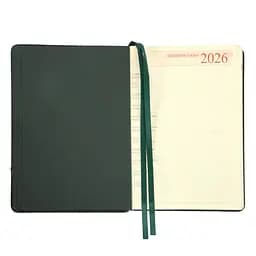 Щоденник-діловий записник А5 Leo Planner 2026 Whisky зелений 368 сторінок (252669) - мініатюра 3