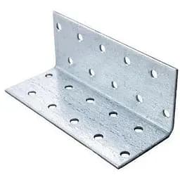 Уголок мебельный перфорированный равносторонний Apro 40 x 40 x 100 x 2 мм (в упаковке 10 шт.)