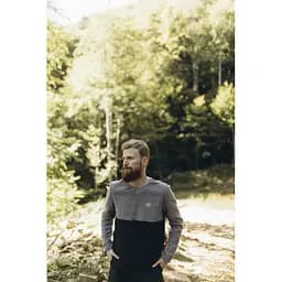 Фліс чоловічий Turbat Scout Mens XL Чорний-Сірий - мініатюра 4