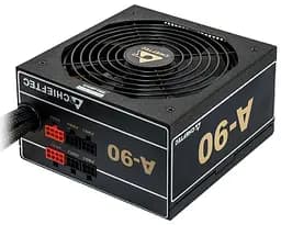 Блок живлення A-90 (650W) >90% 140мм 1xMB 24pin(20+4) 1xCPU 8pin(4+4) 3xMolex 6xSATA Chieftec teh0018575