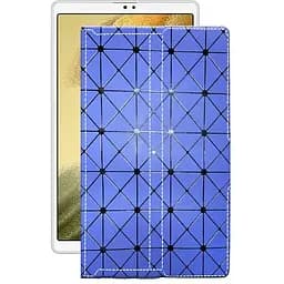 Чохол StatusCASE з екошкіри для планшету Samsung Galaxy Tab A7 lite (T220) Синій ромб