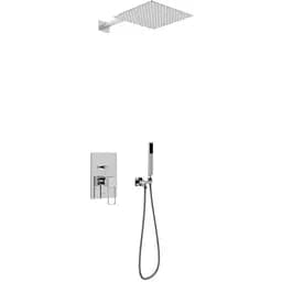 Душова система Kohlman Nexen 30 chrome + BOX прихованого монтажу QW210UQ30, Хром