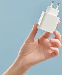 Блок живлення Xiaomi Mi 33 W Wall Charger 2 виходи (Type-A+Type-C) швидкий зарядний адаптер - мініатюра 8