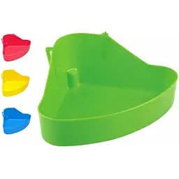 Туалет для гризунів без сітки TatraPet Jumbo 24х16х9.5 см в асортименті