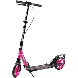 Самокат Skyper Turbo 80-105х46.5х13.6 см Черно-розовый 000283570