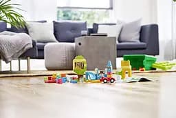 Конструктор LEGO DUPLO® Велика коробка з кубиками 85 деталей (10914) - мініатюра 9