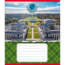 Зошит загальний "Університети" Leader 048-590258K-4 в клітинку, 48 аркушів