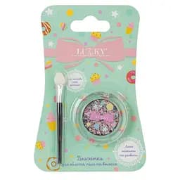 Дитячий блискітки для тіла та волосся Lukky T22779 з аплікатором