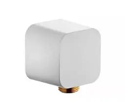 Шланговое подключение Kludi A-QA DN 15 white 655404300