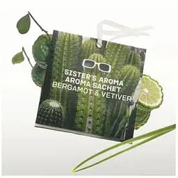 Ароматичне саше Sister's Aroma Bergamot & Vetiver 15 г (4820227785940)