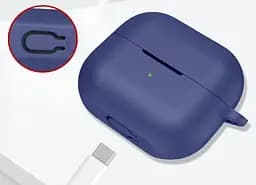 Чохол-накладка DK для Samsung Galaxy Buds 3/3 Pro (R530/R630) | Silicone Candy Friendly карабін (dark - мініатюра 3