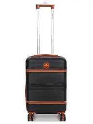 Валіза маленька S ABS-пластик Worldline Airtex 629 56×36×22см 38л Чорна - мініатюра 2