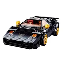 Конструктор Sluban M38-B1098 — машинка 15.5 см, 254 деталі з мініфігурками для дітей від 6 років, чорний