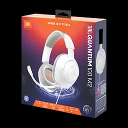Навушники JBL ігрові для ПК PS5 Xbox Nintendo QUANTUM 100M2 ( QTUM100M2WHT) білі - мініатюра 6