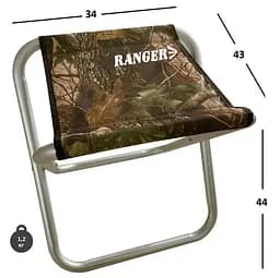 Стілець складаний Dunay Ranger 44х34х43 см tur0000977 - мініатюра 6