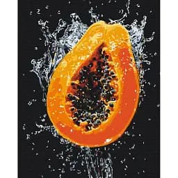 Картина по номерам Brushme Взрыв сочной папаи 40x50 см