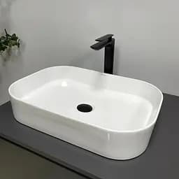 Умивальник VBI Vestone 55 білий накладний VBI-017001, Білий