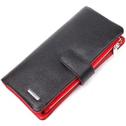 Женское кожаное портмоне KARYA 9.5х18.5х2 см acs0024046