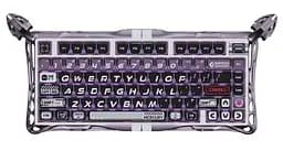 Клавиатура GravaStar Mercury V75 Pro 80keys Gateron Jade Gaming 8K USB-A RGB Iron Purple (GSV75PRO_PL)
