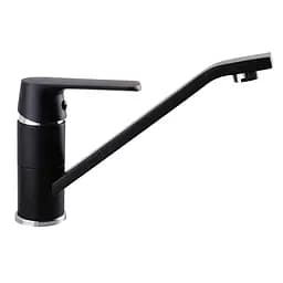 Змішувач для кухні Globus Lux Laguna GLA-0203Q-10-BB Чорний матовий