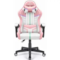 Комп'ютерне крісло Hell's Chair HC-1004 Rainbow Pink - мініатюра 2