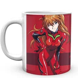 Кухоль GeekLand Evangelion Євангеліон Аска EVA 002.21 330 мл білий