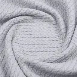 Плед-покривало Cosas Knitted Braid Smoky косичка 75х95 см (Blanket_09Smoky_KnittedBraid_75x95) - мініатюра 3