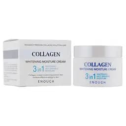 Крем для обличчя Enough Collagen Whitening Moisture 3in1 Cream Освітлювальний з колагеном, 50 мл
