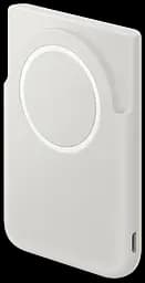 Зарядний пристрій Samsung Magnet Wireless Battery Pack 5000mAh 25W (EB-U2500XJEGWW) White (7252028) - мініатюра 4