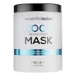 Поживна термозахисна маска для волосся Profis Coco Revolution 1000мл професійна косметика