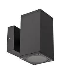 Вуличний світильник Goldlux 323248 Morris GU10 2x12W IP54 BK - мініатюра 2