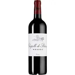 Вино Chapelle de Potensac, красное, сухое, 0,75 л