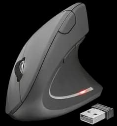 Миша бездротова вертикальна Trust Verto Ergonomic Black (22879) - мініатюра 2