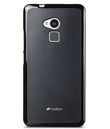 Чохол Melkco Poly Jacket TPU Case HTC One Max / T6 Black Mat Ver.2 (O2OMAXTULT2BKMT) + плівка