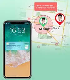 Дитячий смарт годинник Lemfo T13 з GPS / Wi-Fi / LBS геолокацією, відеодзвінками, подвійною HD камерою, SOS та вологозахистом IP67 Рожевий - мініатюра 4