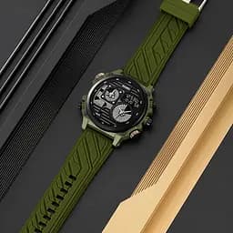 Наручний годинник чоловічий 2202PAG Army Green Skmei acs0030150 - мініатюра 4
