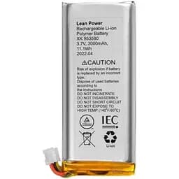 Аккумулятор для Ajax Hub 2 Plus, Rex 2, 3,7V, 3000mAh, 11.1Wh