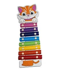 Дерев'яна іграшка Ксилофон MD 0712 Котик