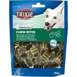 Лакомство для собак Trixie Denta Fun Chew Bites кусочки с петрушкой и мятой 150 г